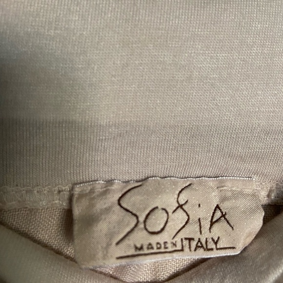 Beige Linen Maxi Skirt Drawstring - Picture 3 of 4